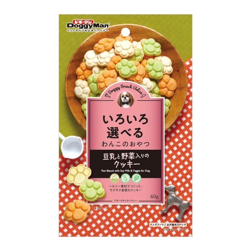 LieBaoの舖🐶狗餅乾🐶多格漫 DoggyMan 犬用野菜迷你餅乾💯豆乳野菜 起司動物造型 迷你牛奶 狗狗餅乾-細節圖2
