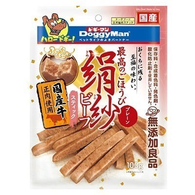 LieBaoの舖 🐶 🐶日本DoggyMan多格漫 犬用絹紗牛肉條 牛肉方塊 牛肉條短切100g 🐶犬用零食-細節圖4
