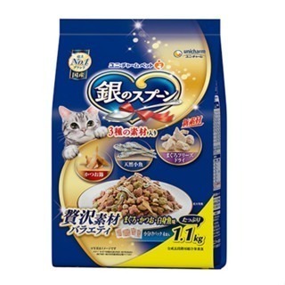 LieBaoの舖🐱貓咪喜歡🐱銀湯匙 unicharm 奢華海之味 奢華饗宴😻綜合營養貓糧 奢華海鮮風味🆕貓咪飼料-細節圖8