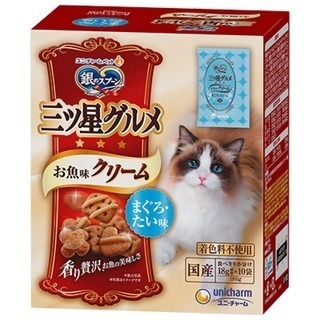 LieBaoの舖🐱貓咪喜歡🐱日本 銀湯匙unicharmpet 三星美食 香酥奶油盒 貓餅乾 貓零食 貓點心 貓餅乾-細節圖4