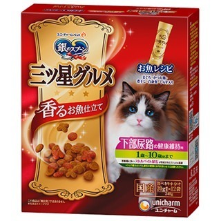 LieBaoの舖🐱貓咪喜歡🐱日本 銀湯匙 unicharm三星 饗宴餅乾❤️海鮮系列 貓餅乾 貓點心 貓零食 貓餅乾-細節圖7