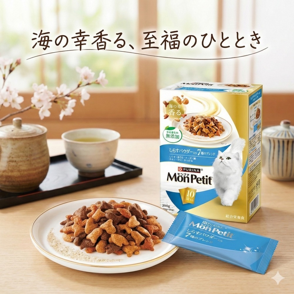 LieBaoの舖🐱期間限定🐱日本Monpetit貓倍麗 海鮮奢華風味盒裝餅乾💖貓咪零食💖貓咪小餅乾💖貓咪餅乾-細節圖7