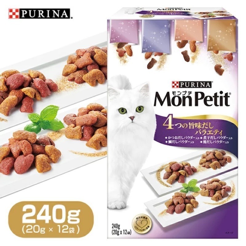 LieBaoの舖🐱期間限定🐱日本Monpetit貓倍麗 海鮮奢華風味盒裝餅乾💖貓咪零食💖貓咪小餅乾💖貓咪餅乾-規格圖11