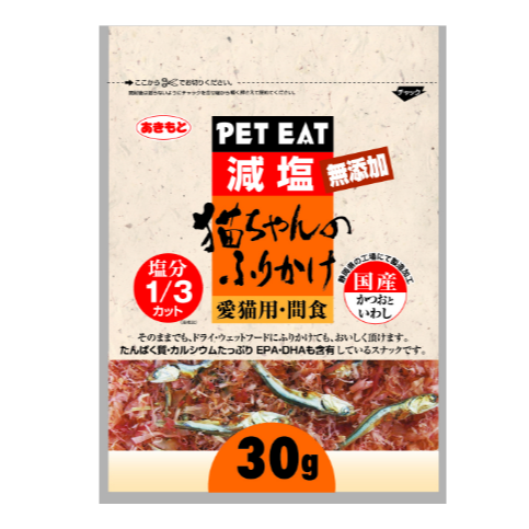 LieBaoの舖🐱現貨/小魚乾🐱日本 秋元 元氣王 pet eat 元氣王柴魚片 40g/🌸貓咪零食點心🌸-細節圖10