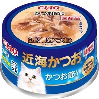 LieBaoの舖🐱貓咪罐頭🐱日本 CIAO 近海罐 貓罐 餐罐 罐頭 鮪魚 鰹魚😻干貝 柴魚 吻仔魚 近海80g-細節圖6