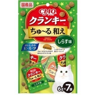 LieBaoの舖 🐱貓咪喜歡🐱CIAO 香酥 雙層餅乾 貓餅乾 6g×7袋 貓點心 貓餅乾 貓零食 雙層餅乾 貓零食-細節圖2