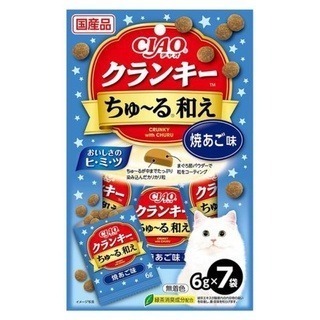 LieBaoの舖 🐱貓咪喜歡🐱CIAO 香酥 雙層餅乾 貓餅乾 6g×7袋 貓點心 貓餅乾 貓零食 雙層餅乾 貓零食-細節圖3