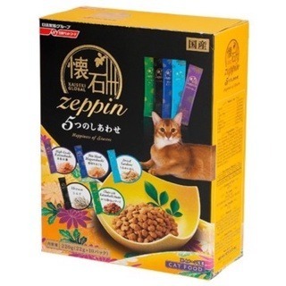 LieBaoの舖🐱貓咪喜歡🐱日本Zeppin 懷石奢華貓咪餅乾 貓餡餅 盒裝 22g*10包 貓餅乾 貓點心 貓零食-細節圖5