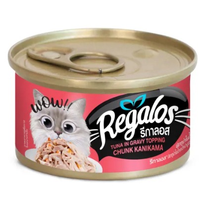 LieBaoの舖🐱貓咪罐頭🐱Regalos 禮佳樂貓湯罐頭 80g😻貓主食罐 新鮮魚肉 貓罐💖貓濕食 貓咪補水罐-規格圖9