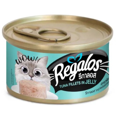 LieBaoの舖🐱貓咪罐頭🐱Regalos 禮佳樂貓湯罐頭 80g😻貓主食罐 新鮮魚肉 貓罐💖貓濕食 貓咪補水罐-規格圖9