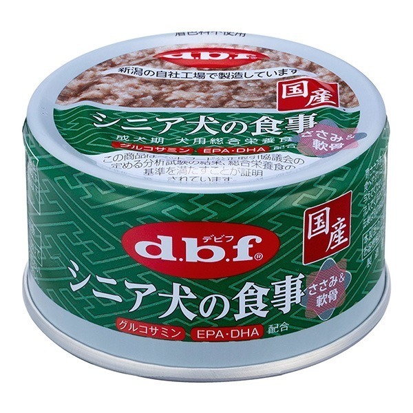 LieBaoの舖🐶狗營養補充🐶日本d.b.f 成犬的食事犬用主食罐 85g🐕DBF綜合營養 老齡犬 主食罐 副食罐-細節圖5