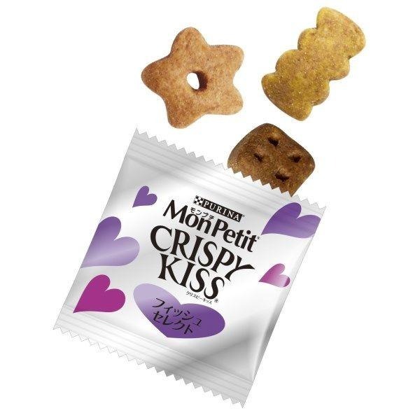 🐱LieBaoの舖🐱貓倍麗MonPetit Crispy Kiss 親親餅乾✨單入裝6g 口味隨機出貨✨貓咪潔牙餅乾-細節圖5