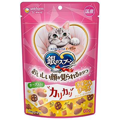 LieBaoの舖🐱貓奴必備款🐱銀湯匙 Happy Crunch銀湯匙小確幸貓咪零食潔牙餅乾🆕貓咪零食🆕️貓咪餅乾-細節圖4