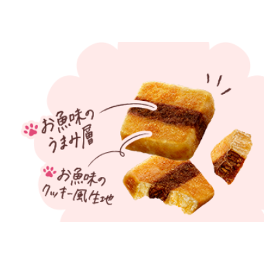 LieBaoの舖🐱貓咪喜歡🐱銀湯匙Unicharm三星美食海鮮三明治系列 貓餅乾 120g🎉3種綜合口味🎉-細節圖8