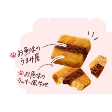 LieBaoの舖🐱貓咪喜歡🐱銀湯匙Unicharm三星美食海鮮三明治系列 貓餅乾72g/120g🎉3種綜合口味🎉-細節圖7