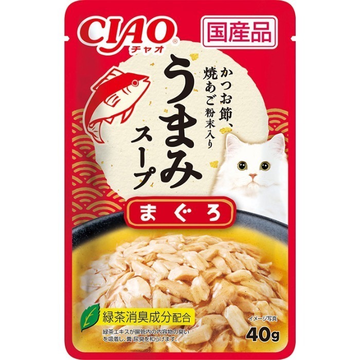 LieBaoの舖🐱貓咪餐包🐱CIAO 綜合海鮮風味貓餐包40g📣貓副食罐🌵貓餐盒🌵貓點心🌵巧餐包🌵貓餐包-細節圖4