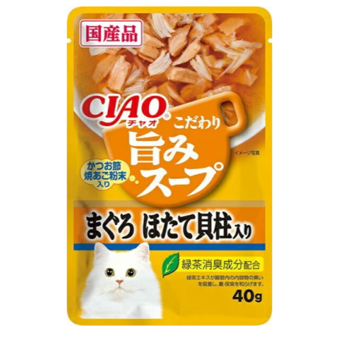 LieBaoの舖🐱貓咪餐包🐱CIAO 綜合海鮮風味貓餐包40g📣貓副食罐🌵貓餐盒🌵貓點心🌵巧餐包🌵貓餐包-細節圖6