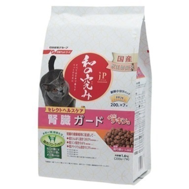 LieBaoの舖🐱現貨/貓咪腎臟保健🐱日清 jP STYLE和之究系列 腎臟保健 貓咪零食飼料 1.4kg 200g-細節圖2