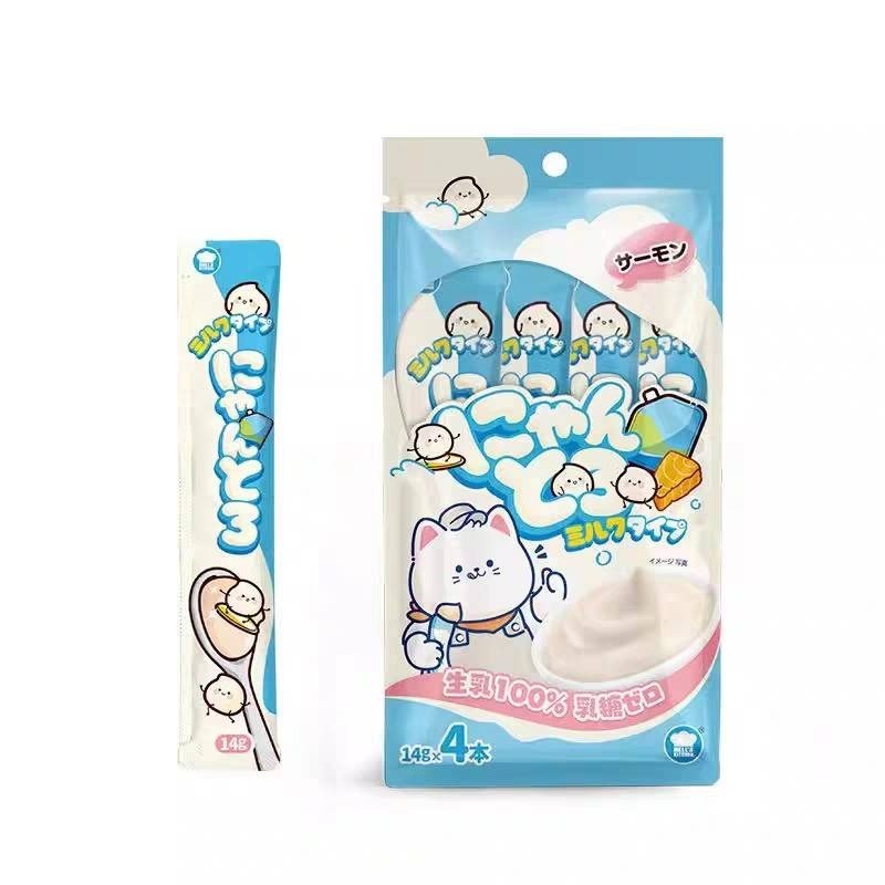 LieBaoの舖🐱貓肉泥🐱日本Hell＇s Kitchen地獄廚房🎨綜合鮮奶貓肉泥條14g/4入🐠營養補水🐠-細節圖9