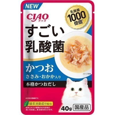LieBaoの舖🐱貓咪巧餐包🐱日本 CIAO綜合海鮮極致鮮湯乳酸菌系列貓餐包40g💖巧餐包🐟海鮮貓餐包🐟貓餐包-細節圖3