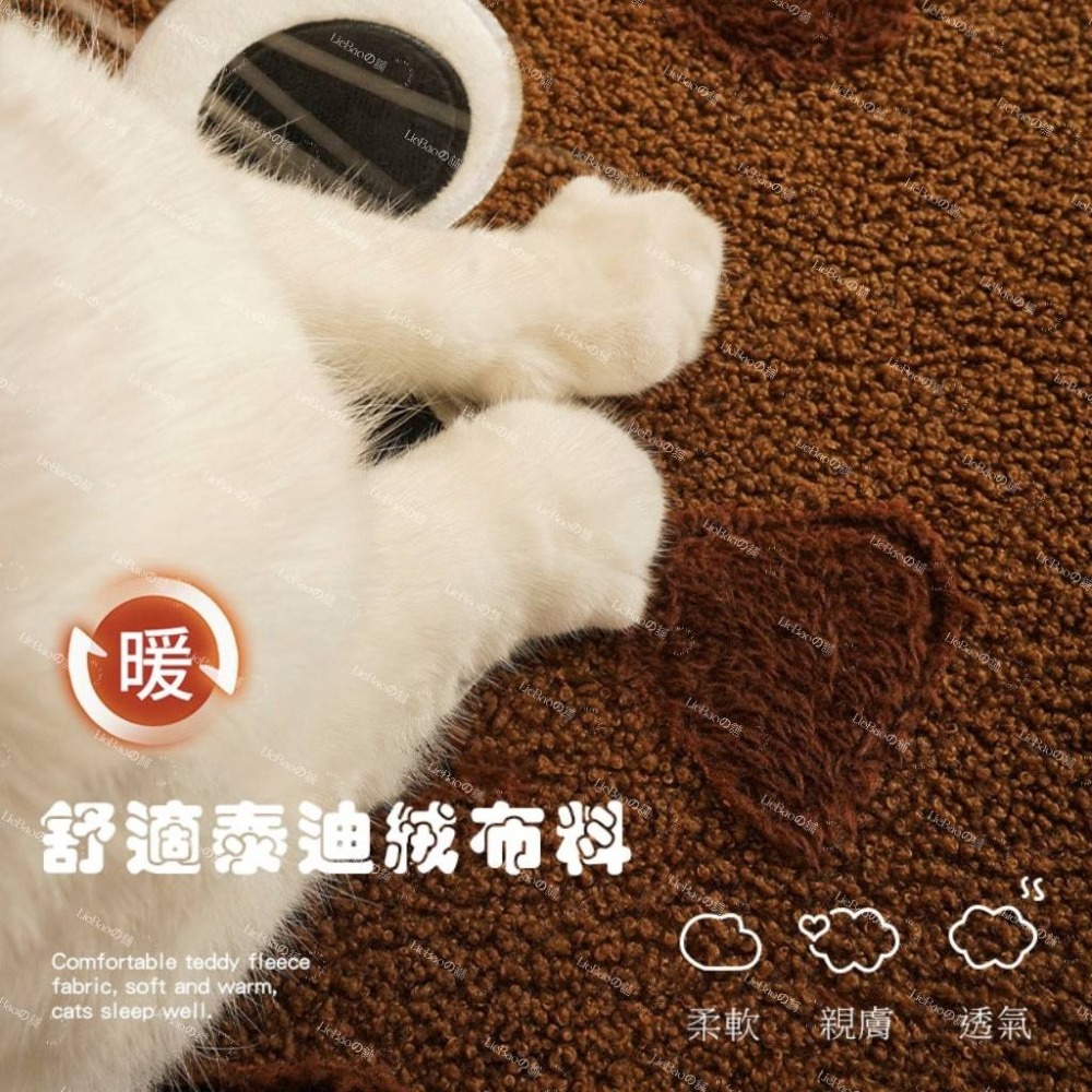 LieBaoの舖🐱寵物用品🐶造型巧克力夾心餅乾秋冬防寒睡墊貓窩💕寵物睡窩💕貓咪睡窩💕貓睡墊🐱貓窩💕貓屋💕-細節圖2