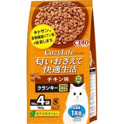 LieBaoの舖🐱貓飼料🐱CIAO快適生活Cozy Life綜合營養乳酸菌系列貓乾糧760g🐟乳酸菌貓糧🐟-規格圖2