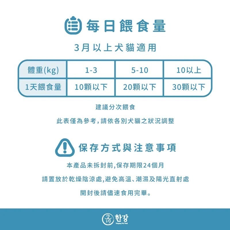 LieBaoの舖🐱犬貓凍乾🐶韓國 漢江極鮮凍乾 犬貓零食150g💕貓零食🐠魷魚🐠鱈魚🐠鮭魚🐠犬貓凍乾💕-細節圖5
