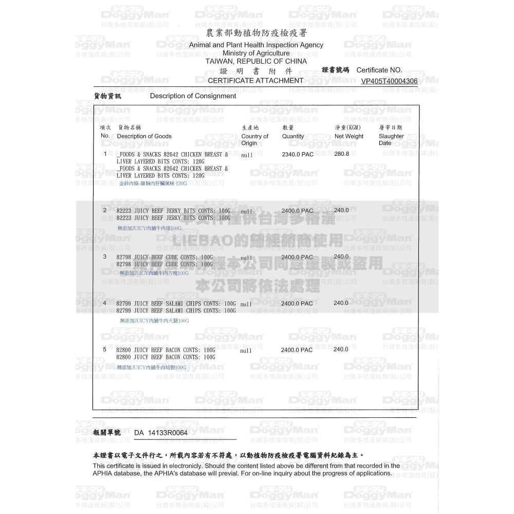 LieBaoの舖🐶寵物零食🐶Doggyman多格漫JUICY肉舖牛肉條系列犬零食70g/100g🍰狗零食🍰狗點心-細節圖10