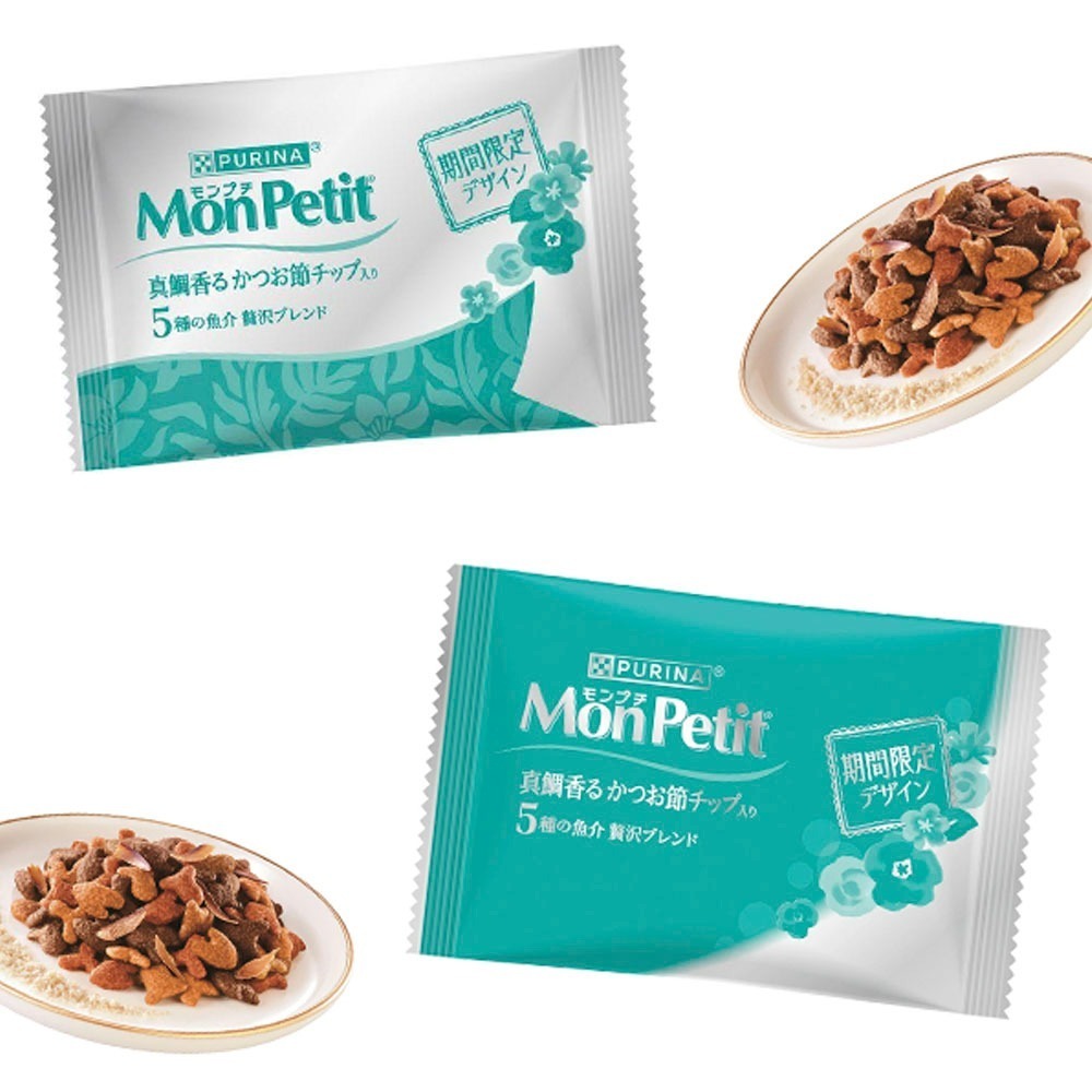 LieBaoの舖🐱期間限定🐱日本Monpetit貓倍麗🎉5種綜合海鮮奢華風味🎉盒裝貓糧200g🎉貓咪餅乾🍰-細節圖8