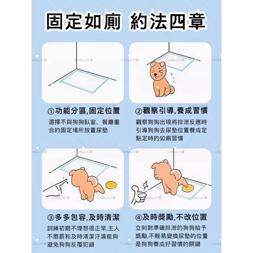 LieBaoの舖🐶犬用尿布墊🐱寵物特厚款防臭防漏超吸水尿墊💖特厚款狗狗尿布墊💖犬用尿墊💖喵星人尿墊💖強效吸收-細節圖9