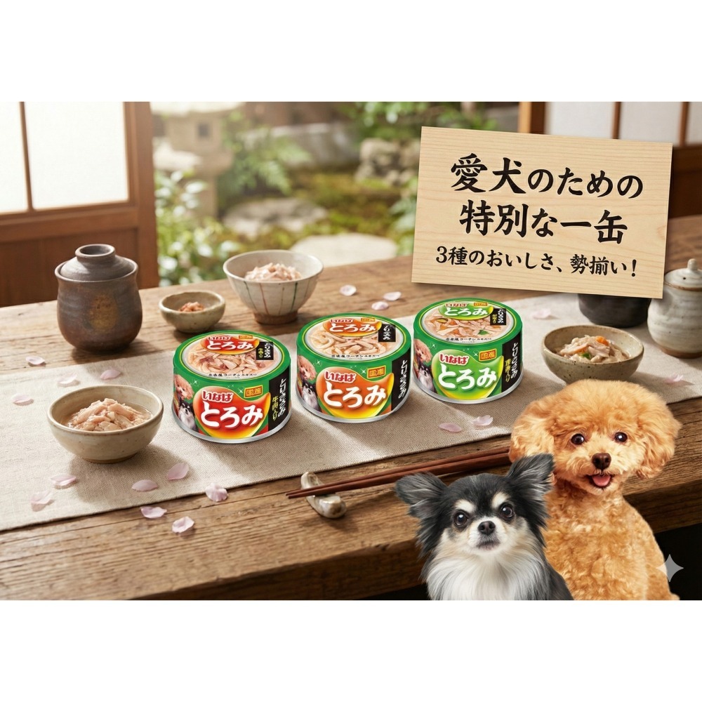 LieBaoの舖🐶犬罐頭🐶日本INABA厚切雞肉系列犬罐頭80g🌱多種口味🌱狗主食罐🌱狗罐頭🌱主食餐盒🌱-細節圖4