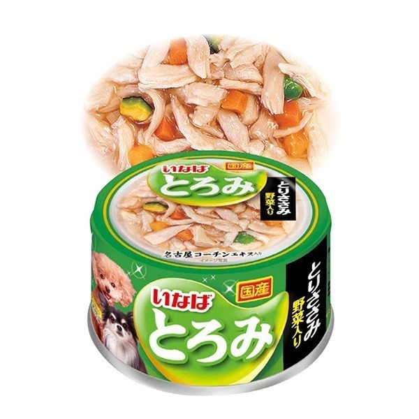 LieBaoの舖🐶犬罐頭🐶日本INABA厚切雞肉系列犬罐頭80g🌱多種口味🌱狗主食罐🌱狗罐頭🌱主食餐盒🌱-細節圖5