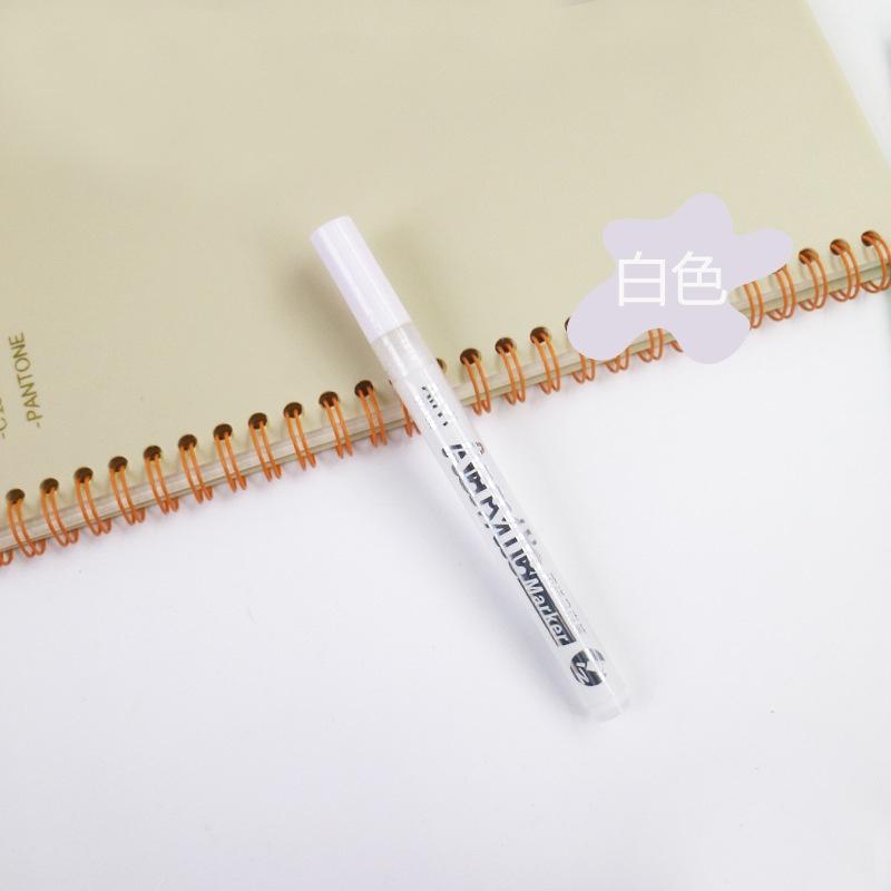 起司家🧀台灣現貨 壓克力顏料筆 壓克力筆 丙烯顏料筆 丙烯馬克筆 咕卡裝飾 高光筆 油漆筆 彩繪手機殼畫筆 彩繪筆-細節圖4