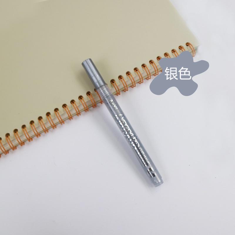 起司家🧀台灣現貨 壓克力顏料筆 壓克力筆 丙烯顏料筆 丙烯馬克筆 咕卡裝飾 高光筆 油漆筆 彩繪手機殼畫筆 彩繪筆-細節圖6