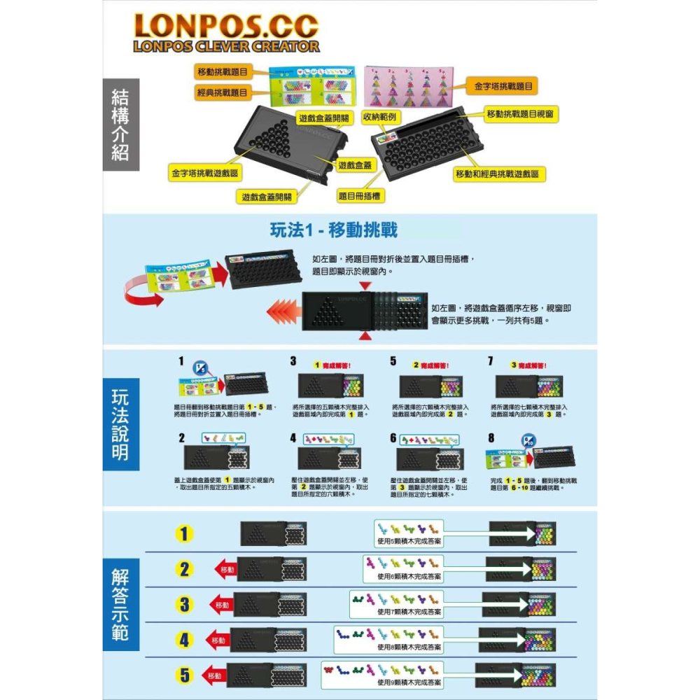 龍博士LONPOS 多元智能金字塔-細節圖4