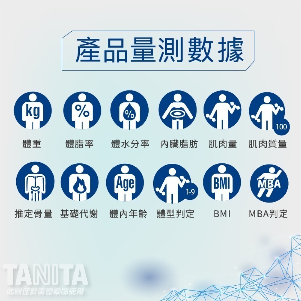 旗艦款 TANITA十二合一藍牙八點式體組成計-細節圖2