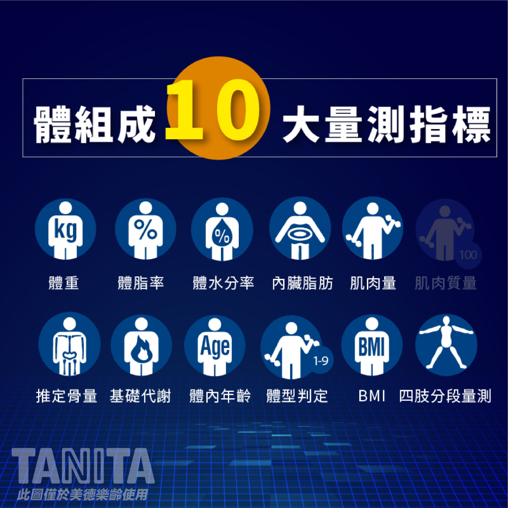 TANITA十合一八點式體組成計-細節圖2