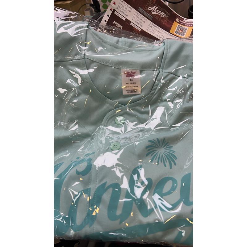 《現貨》2024 Rakuten Monkeys 樂天 樂夏祭 樂天桃猿 薄菏藍球衣 棒球 球衣-細節圖3