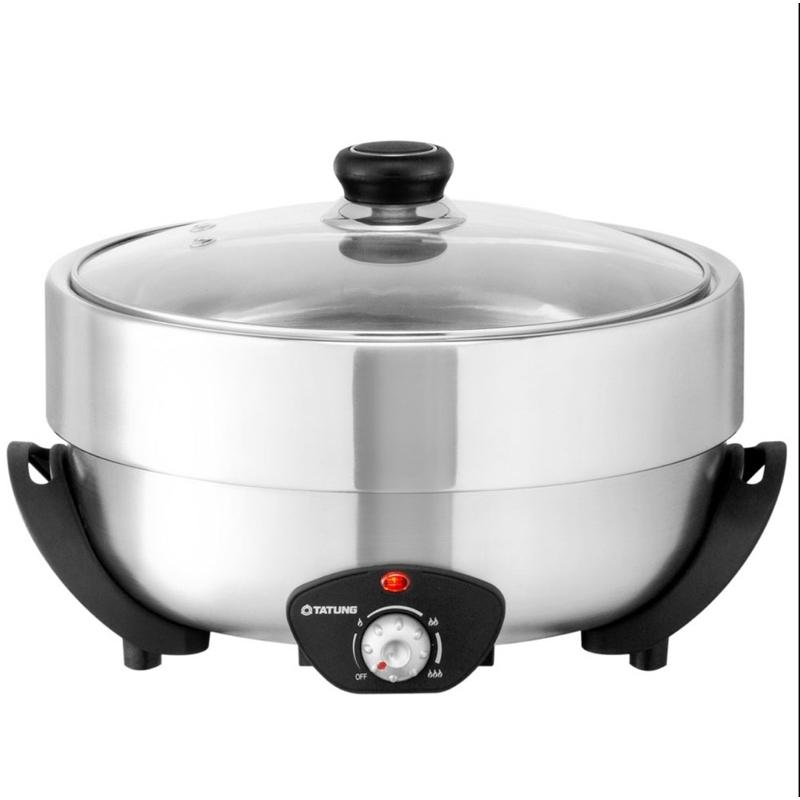 《出清商品》全新未拆封 大同4L不鏽鋼電火鍋(TSB-4013SY) 電火鍋 火鍋-細節圖2