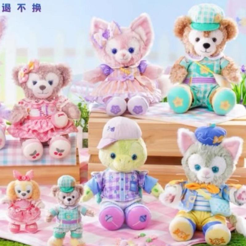 《現貨》2024香港迪士尼 春日 春季 花朵🌺 達菲 雪莉玫 畫家貓 史黛拉 餅乾狗 烏龜olu 玲娜貝兒 吊飾 娃娃-細節圖6