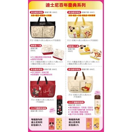 《現貨》7-11福袋 皮克斯 迪士尼 奇奇 角落小夥伴 維尼 三眼怪 米奇 史迪奇 多功能托特包 保溫杯 冰霸杯-細節圖3