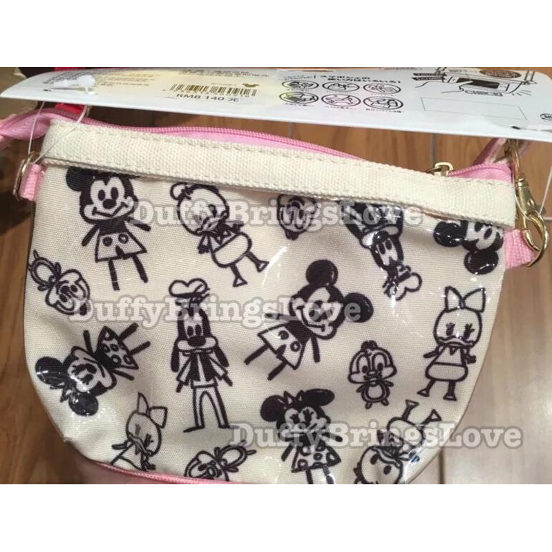 《代購》迪士尼商店 米奇米妮 奇奇蒂蒂 維尼瑪麗貓 提袋 化妝包 小餐袋 手提袋手提包 可放手機 有觸控-細節圖2