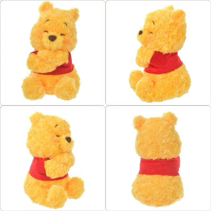 《現貨》2024日本迪士尼 抱抱瞇眼笑Gyutto Cute 絨毛娃娃 瑪麗貓 史迪奇 小熊維尼-細節圖2