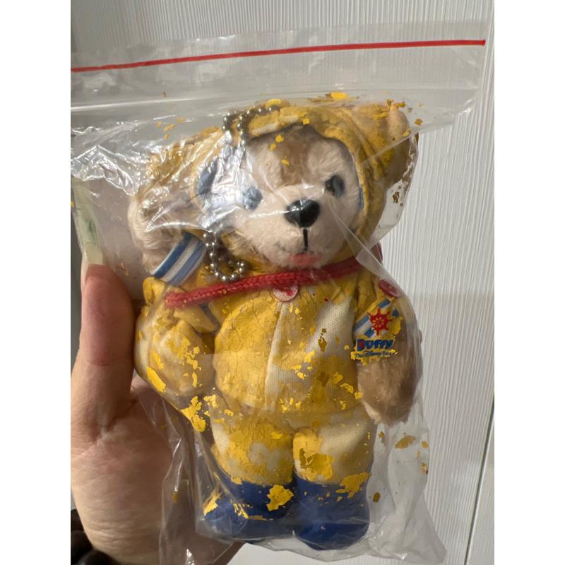 《絕版》2009 日本迪士尼 雨衣 復刻票選第七名 吐舌達菲 達菲 Duffy 雨衣達菲 吊飾-細節圖2