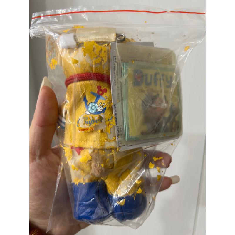 《絕版》2009 日本迪士尼 雨衣 復刻票選第七名 吐舌達菲 達菲 Duffy 雨衣達菲 吊飾-細節圖3