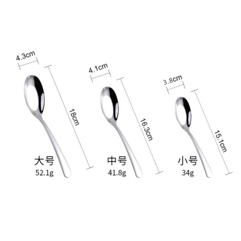 🔥快速出貨🔥現貨304不鏽鋼餐具折疊款304不鏽鋼湯勺 創意湯匙 成人湯匙 兒童餐具 304方頭勺 3 愛寶我的世界-細節圖8