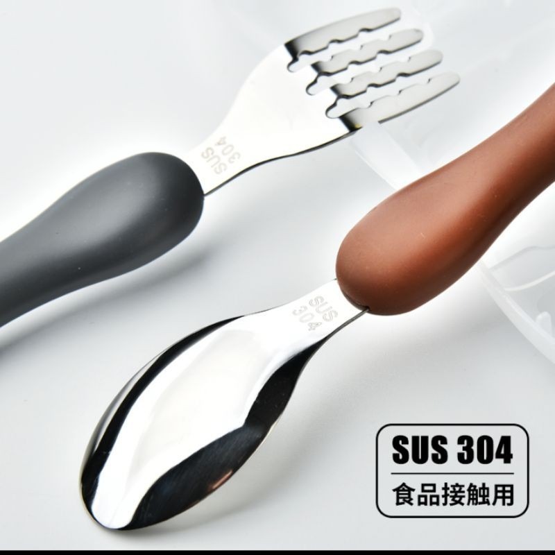 304不鏽鋼湯匙304餐具組 304不鏽鋼餐具 動物餐具組 創意餐具組 創意湯匙 卡通湯匙 愛寶我的世界-細節圖7