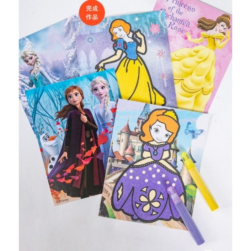 ♥現貨有發票♥正版迪士尼沙畫 冰雪奇緣沙畫 復仇者聯盟沙畫 迪士尼沙畫 萬聖節禮物 兒童生日禮物 兒童創意 愛寶我的世界-細節圖7