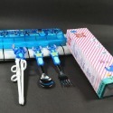 ♥現貨有發票♥正版迪士尼右手學習筷迪士尼學習筷 冰雪筷 米奇練習筷 艾莎學習筷 公主學習筷組 麥坤學習筷 愛寶我的世界-規格圖9