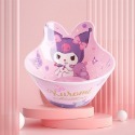 ♥現貨♥正版迪士尼冰雪奇緣碗庫洛米碗 卡通碗 冰雪奇緣碗寶可夢杯子公主碗 碗 米奇碗 米妮碗 兒童防摔碗 愛寶我的世界-規格圖5